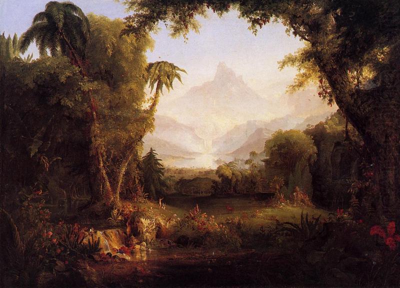 Thomas Cole Garden of Eden china oil painting image